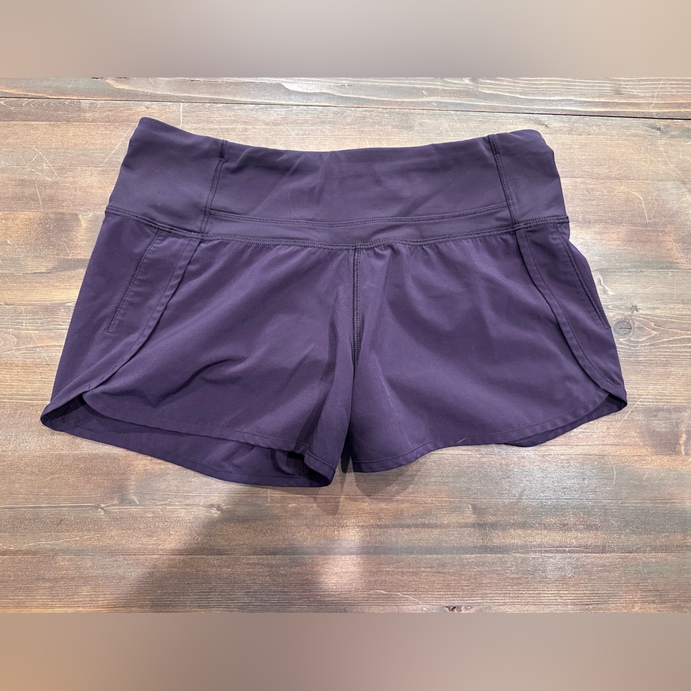 Lululemon Athletica Purple Athletic Shorts